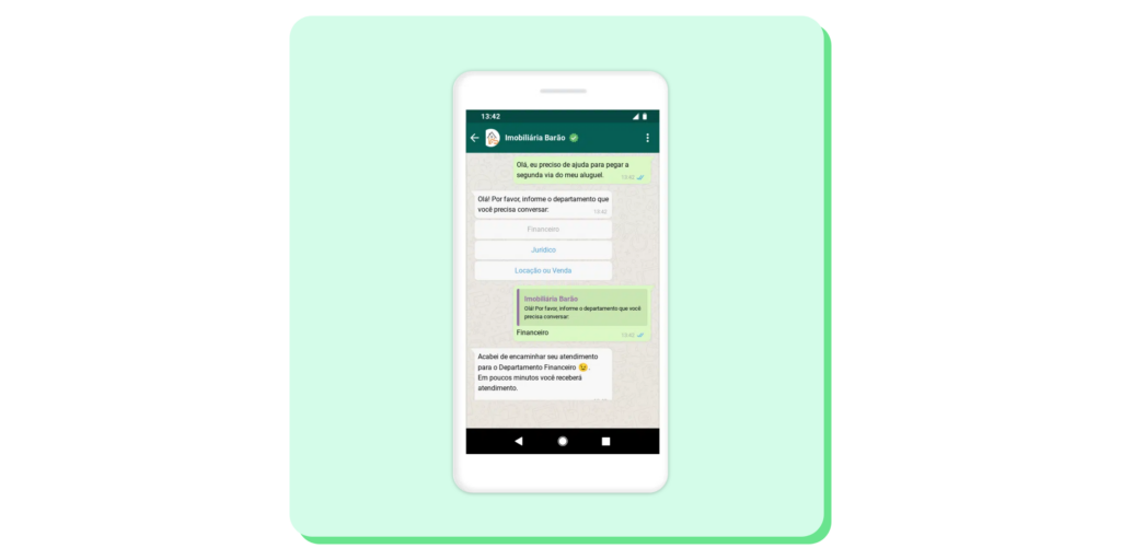 Compras no WhatsApp